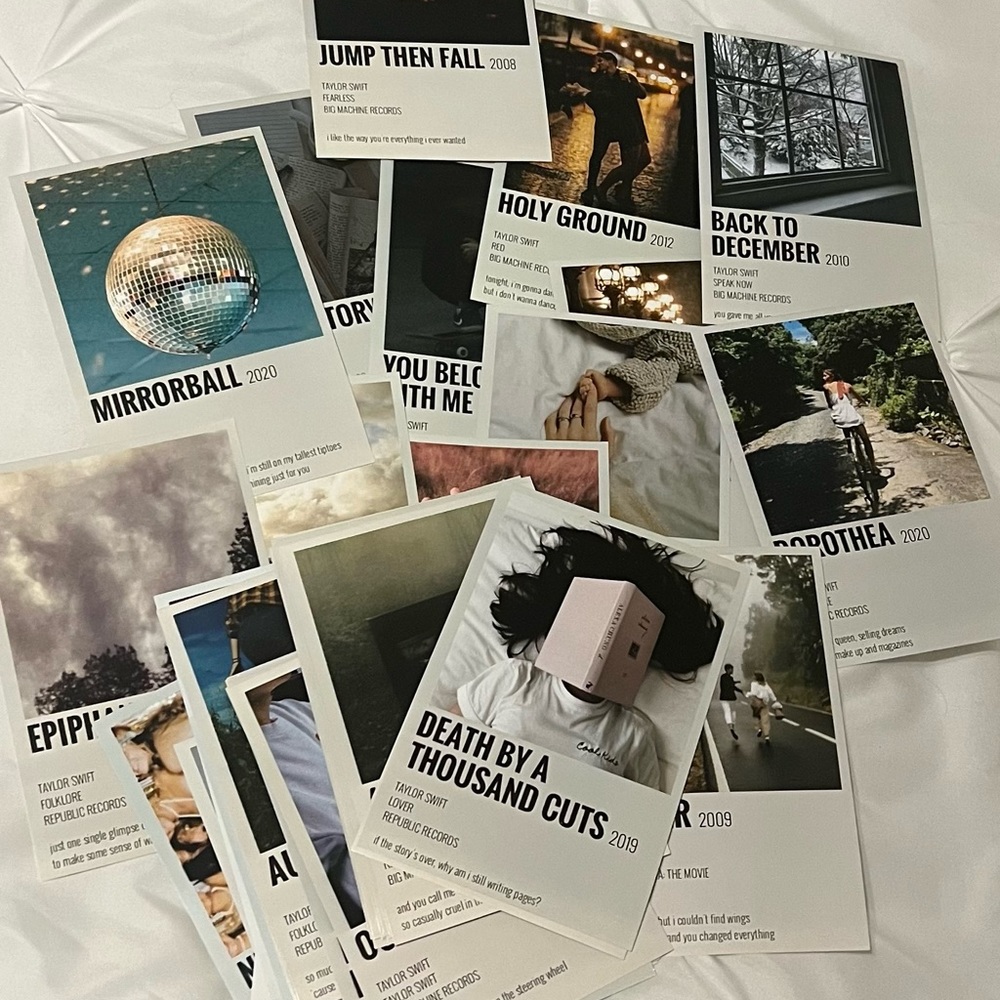 Taylor Swift collage photos